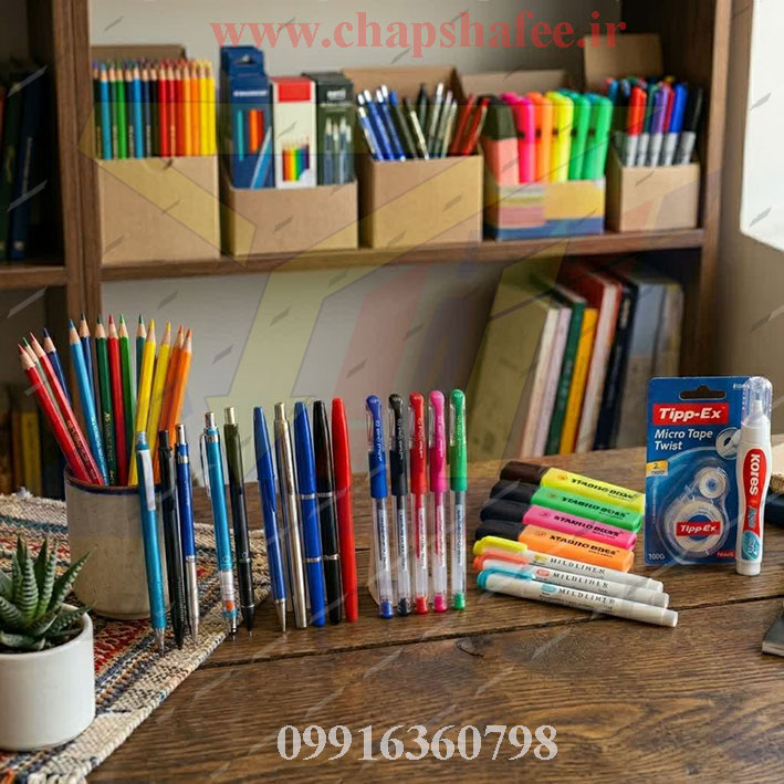 لوازم تحریر و نوشت افزار چاپ شفیعی