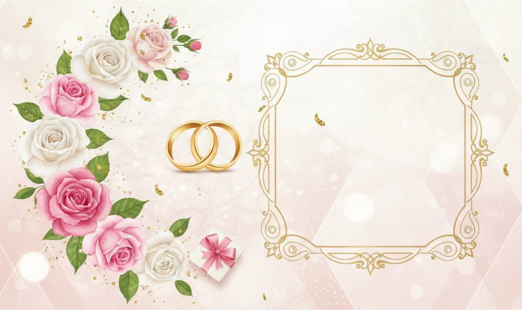 طراحی اختصاصی کارت دعوت عروسی و جشن تولد