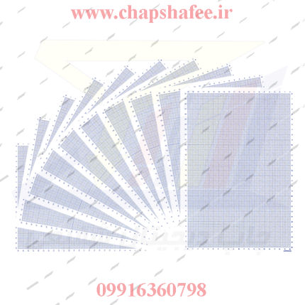کاغذ میلیمتری A4 بسته ۱۰ عددی، سایز ۳۳x۲۳ سانتی‌متر، با خطوط شطرنجی دقیق