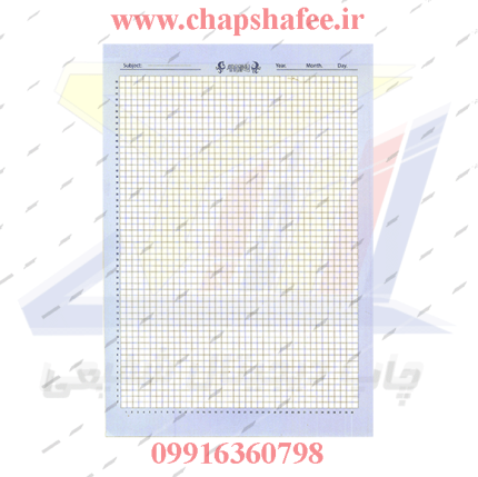 کاغذ شطرنجی نیم سانتی A4 با خطوط دقیق و منظم، مناسب برای طراحی، نقشه‌کشی و یادداشت‌برداری