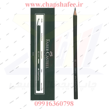 مداد مشکی فابر کاستل ۶ ضلعی HB
